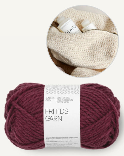 Juliette Bag - Theme 77 | beautiful project made from Fritidsgarn by Sandnes Garn
