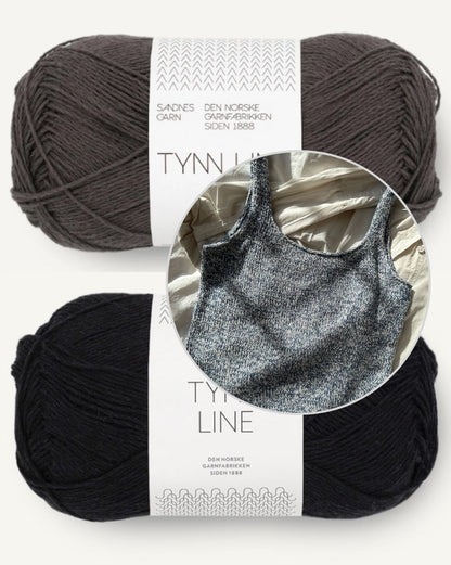 Top June | simple et joli en Mandarin Naturell de Sandnes Garn