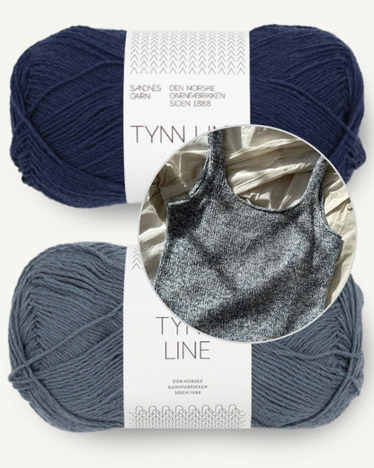 Top June | simple et joli en Mandarin Naturell de Sandnes Garn