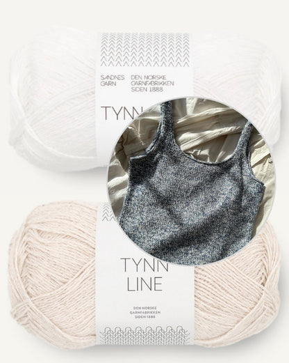 Top June | simple et joli en Mandarin Naturell de Sandnes Garn