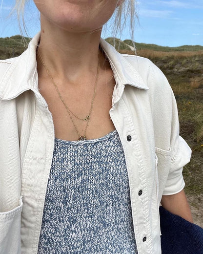 Top June | simple et joli en Mandarin Naturell de Sandnes Garn