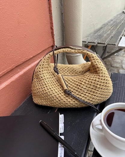 Juno Bag | kleine Tasche aus Crealino von Lang Yarns