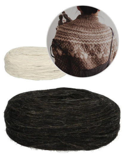 Pull Karibou | motif hivernal en Plötulopi de Lopi Island