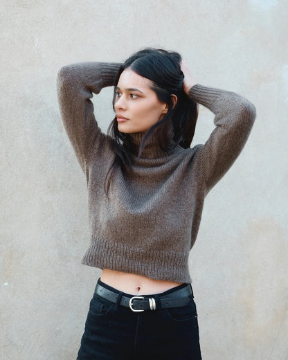 Pull Karl Johann | Col roulé douillet en mérinos et mohair de soie douce