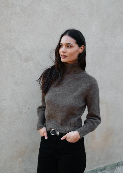 Pull Karl Johann | Col roulé douillet en mérinos et mohair de soie douce