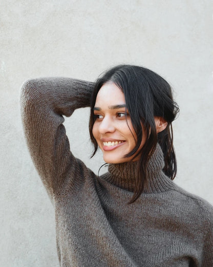 Pull Karl Johann | Col roulé douillet en mérinos et mohair de soie douce