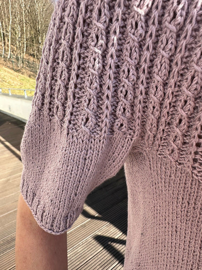 Cersei Tee | leichtes Muster mit Kaschmir aus Sole von Pascuali