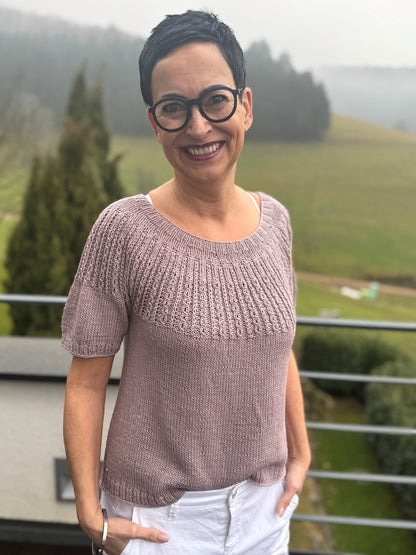 Cersei Tee | leichtes Muster mit Kaschmir aus Sole von Pascuali