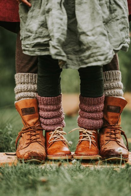 Calluna Socks | simple leg warmers from Atlas by Sandnes Garn