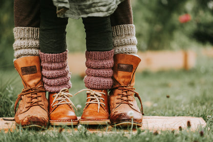 Calluna Socks | simple leg warmers from Atlas by Sandnes Garn