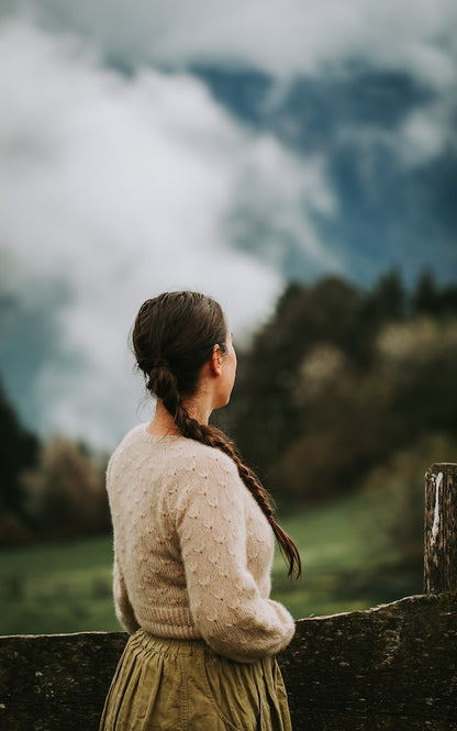 Meadowflower Cardigan von Kleinigkeitenliebe mit Classic Cashmere von Cardiff 4