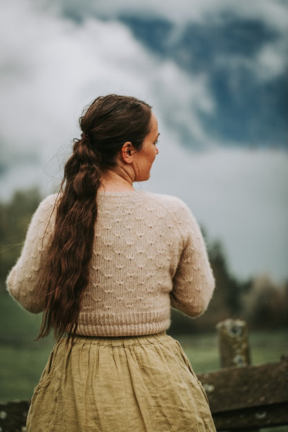 Meadowflower Cardigan - Sandnes Edition | light and summery made from Duo by Sandnes Garn