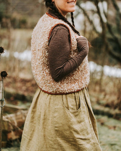 Mellow Vest Chunky | playful layered look from Teddy Dear and Brisa