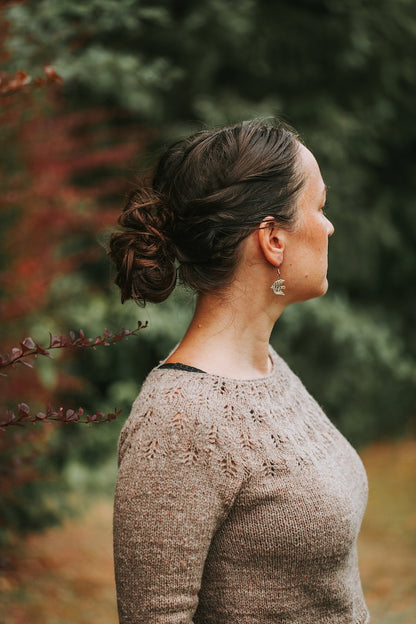 Leaf Melody Sweater | verträumt aus Loch Lomond von BC Garn