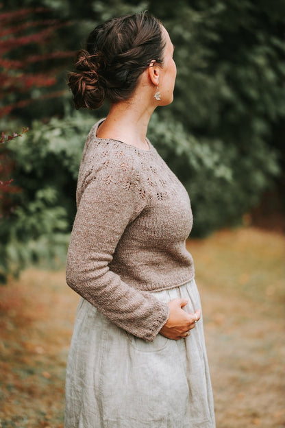 Leaf Melody Sweater | verträumt aus Loch Lomond von BC Garn