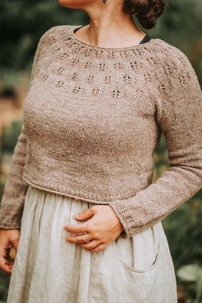 Leaf Melody Sweater | verträumt aus Loch Lomond von BC Garn