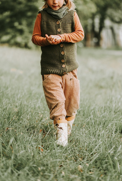 Waldling Vest | also for beginners from Heavy Merino by Knitting for Olive