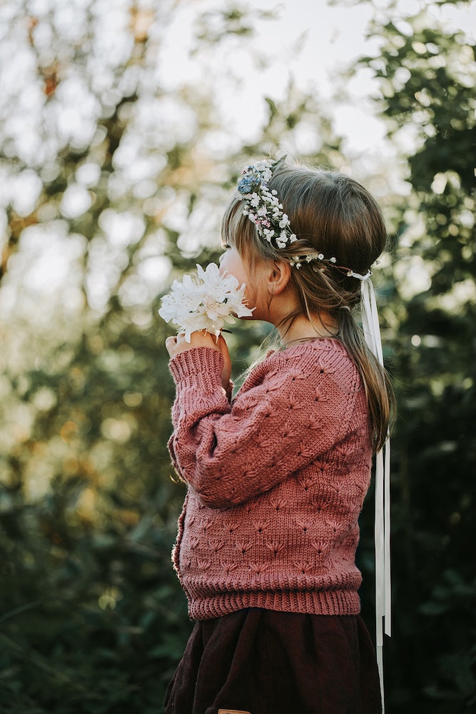 Kleinigkeitenliebe Meadow Flower Cardigan (PDF) - Instructions