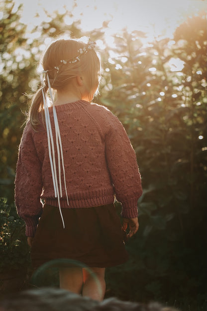 Wiesenblume Cardigan Kids | Fairy-tale jacket made from Sole by Pascuali