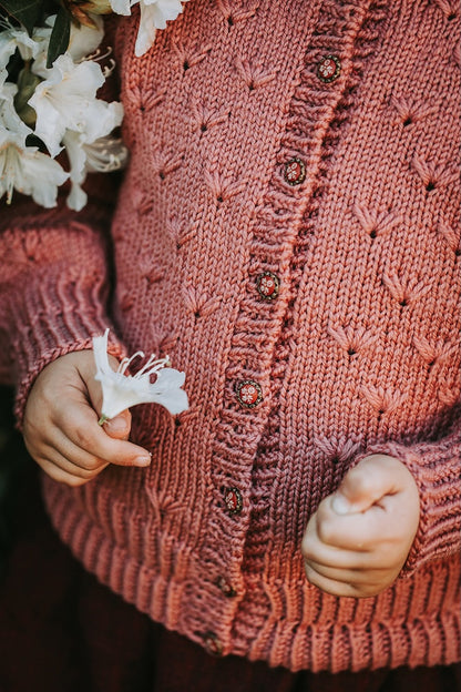 Wiesenblume Cardigan Kids | Fairy-tale jacket made from Sole by Pascuali