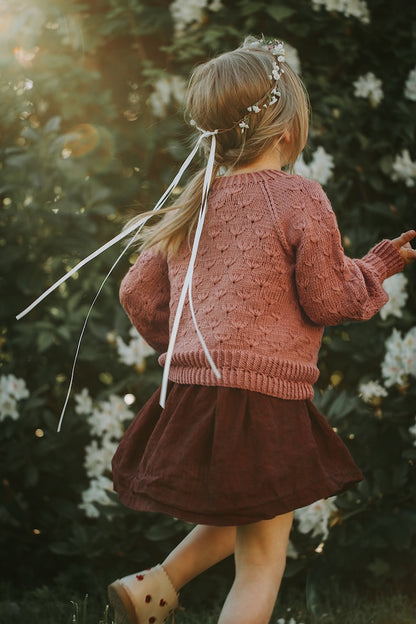 Wiesenblume Cardigan Kids | Fairy-tale jacket made from Sole by Pascuali