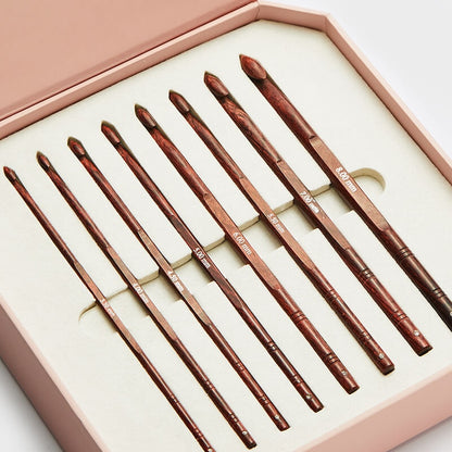 Symfonie Rose Wood Deluxe Crochet Hook Set 