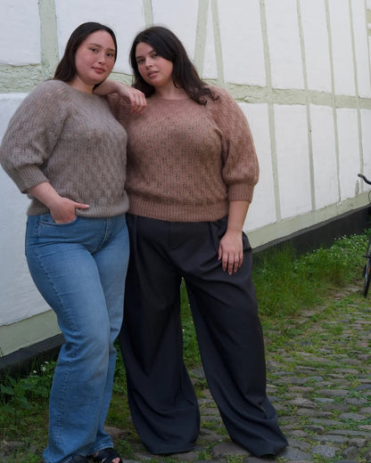 Isolde Blouse von Knitting for Olive mit Soft Silk Mohair 6