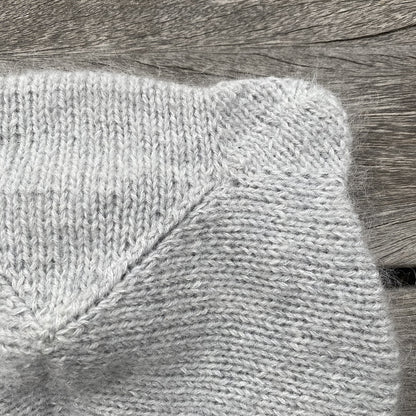 Baby Bear Balaclava mit Merino und Soft Silk Mohair von Knitting for Olive 11