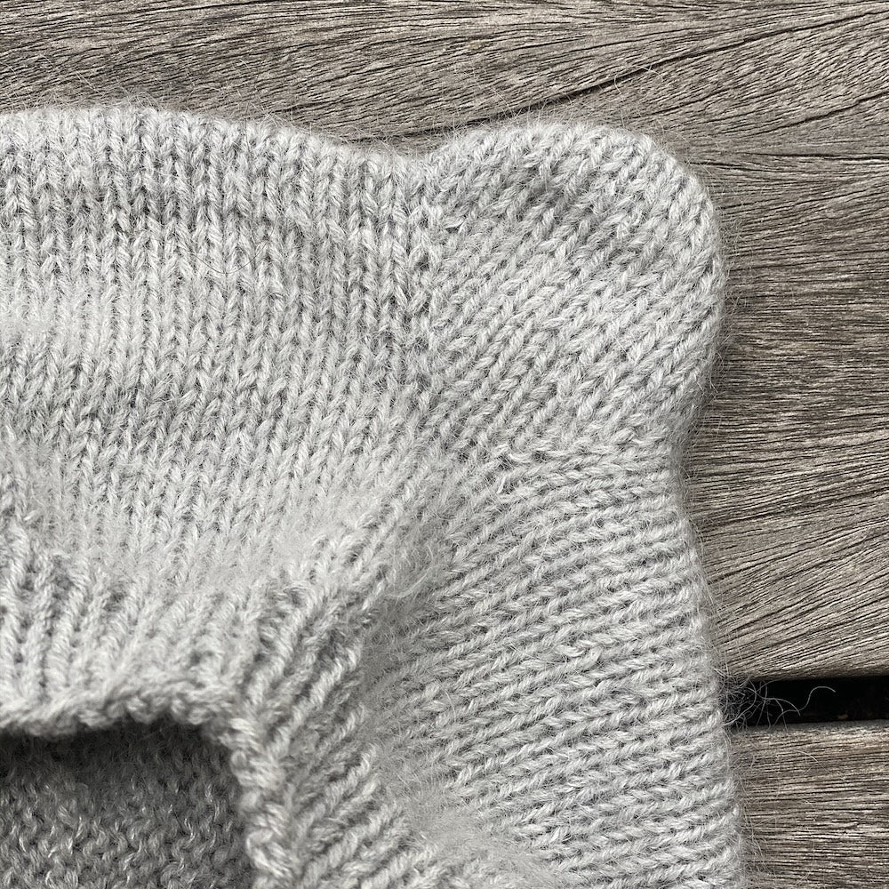 Baby Bear Balaclava mit Merino und Soft Silk Mohair von Knitting for Olive 12