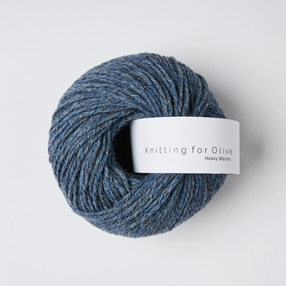 Knitting for Olive Heavy Merino Farbe blue whale