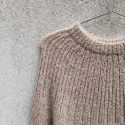 Bellis Rib Shirt | Motif délicat en mérinos et soft silk mohair