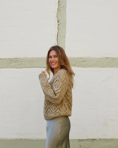 Clotilde Sweater von Knitting for Olive mit Heavy Merino und Soft Silk Mohair 7