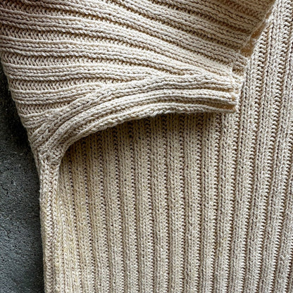 Rib Tee | T-shirt féminin en mérinos de Knitting for Olive