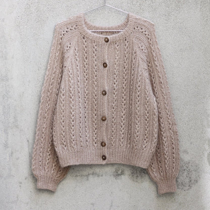 Waffle Cardigan Knitting for Olive mit Soft Silk Mohair von Knitting for Olive 