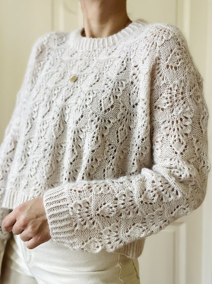 Kolibri by Johanna Pierre Sweater mit Merino und Soft Silk Mohair von Knitting for Olive 2