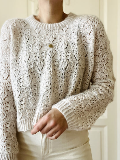 Kolibri by Johanna Pierre Sweater mit Merino und Soft Silk Mohair von Knitting for Olive 9