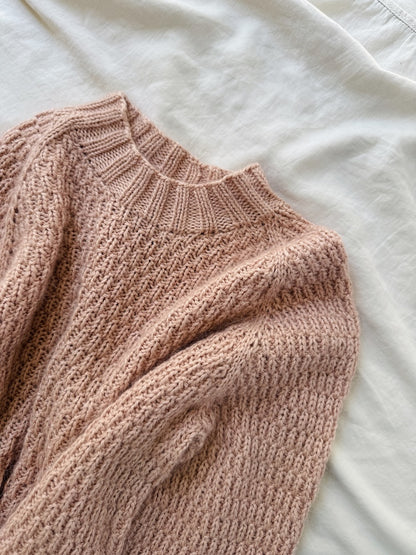 Laurenz Sweater | fint mønster i Helene og Edith fra Novita