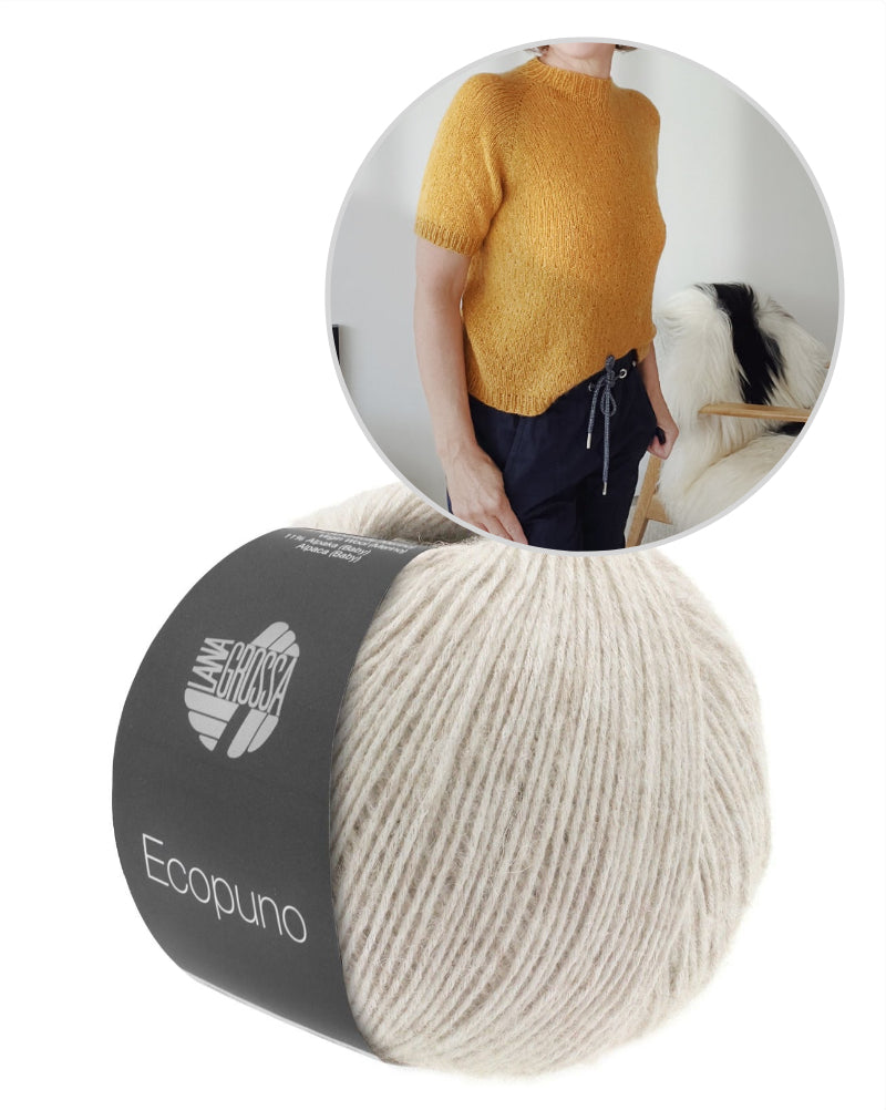 Kukka Shirt von Rosa P mit Ecopuno von Lana Grossa 7