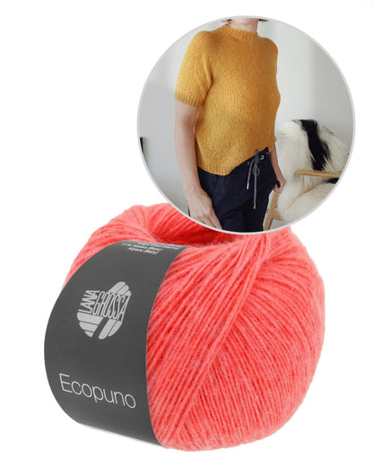Kukka Shirt von Rosa P mit Ecopuno von Lana Grossa 10