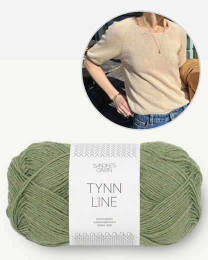 Kumulus Tee O-neck | mit Tynn Line schlicht und schön