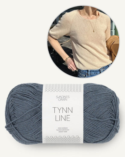 Kumulus Tee O-neck | mit Tynn Line schlicht und schön