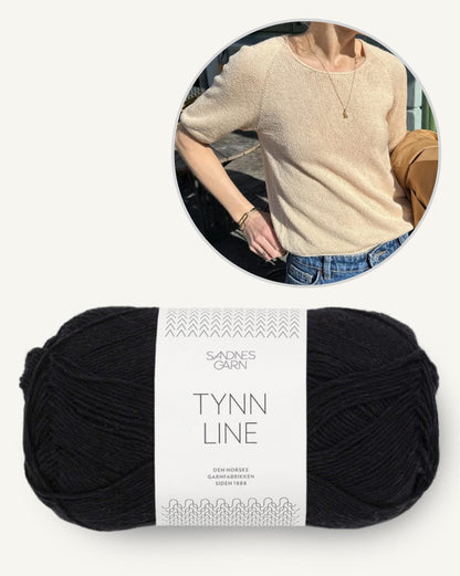 Kumulus Tee O-neck | mit Tynn Line schlicht und schön