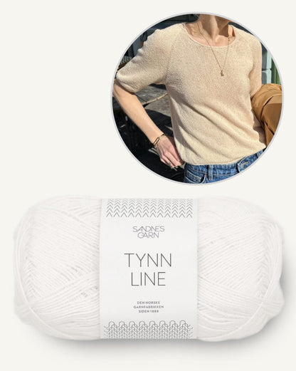 Kumulus Tee O-neck | mit Tynn Line schlicht und schön