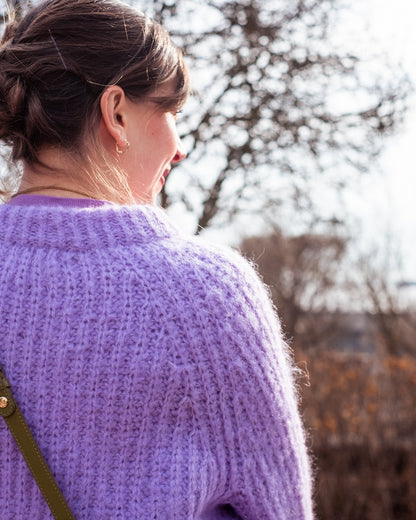 Daydreamer Cardigan | soft und leicht aus Borstet Alpakka und Tynn Silk Mohair