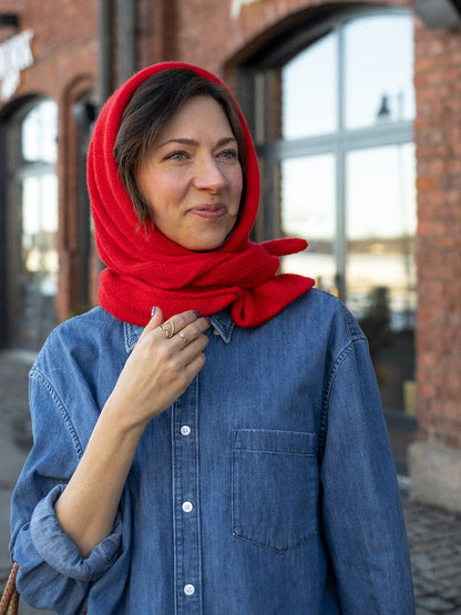 One More Row Tørklæde | super nem i Cashmere fra Sandnes Garn