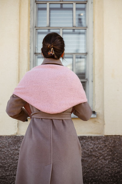 One More Row Tørklæde | super nem i Cashmere fra Sandnes Garn