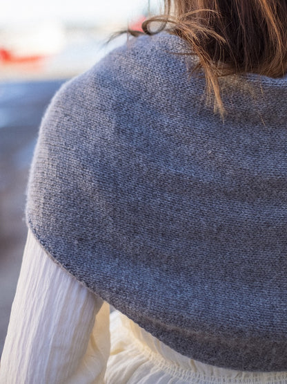 One More Row Tørklæde | super nem i Cashmere fra Sandnes Garn