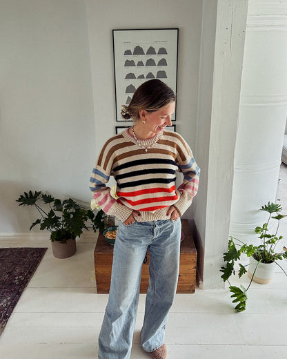 Stripe Hype Sweater | Streifenliebe aus Double Sunday von Sandnes Garn