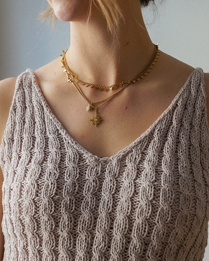 Kutovakika Wavy Babe Top mit Tynn Line von Sandnes Garn 9