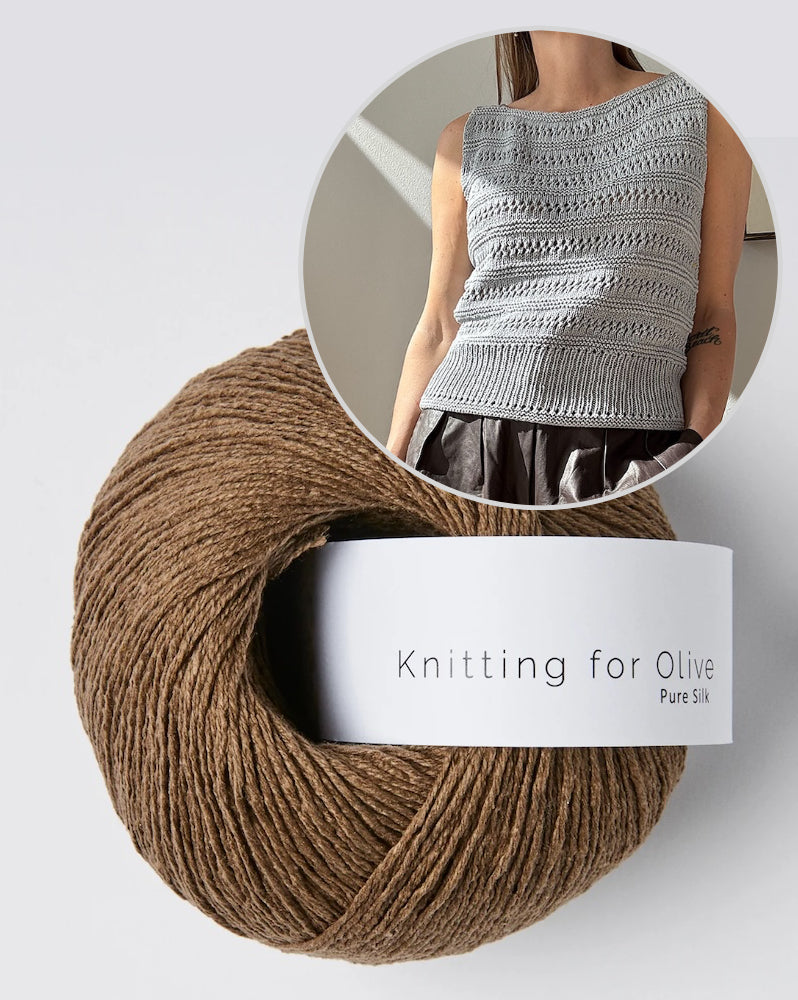 Other Loops Lacey Loop Top mit Pure Silk von Knitting for Olive 13